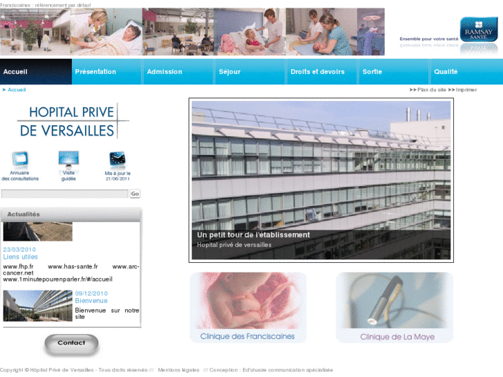 www.clinique-desfranciscaines.com