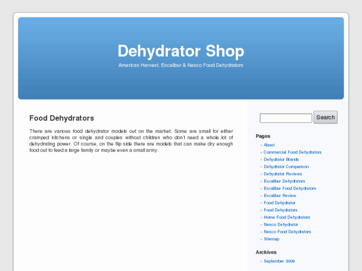 www.dehydratorshop.com