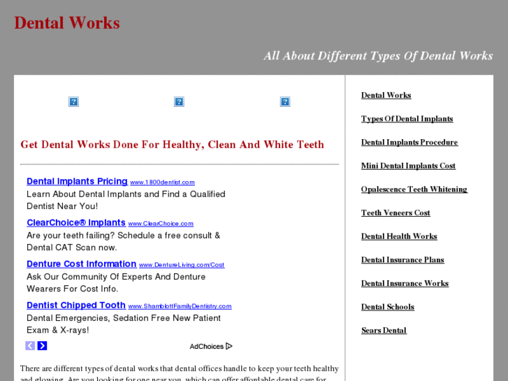 www.dentalworkscost.com