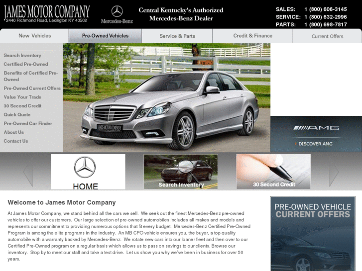 www.jamesmotorcompanyusedcars.com