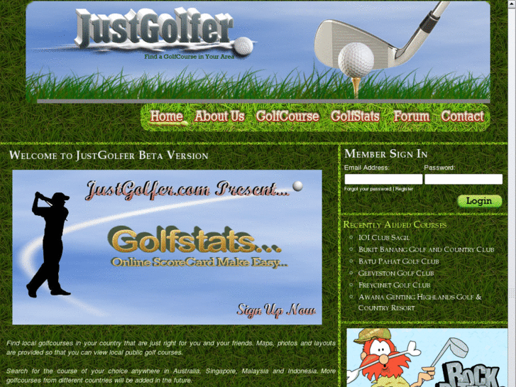 www.justgolfer.com