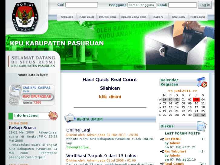 www.kpud-pasuruankab.go.id