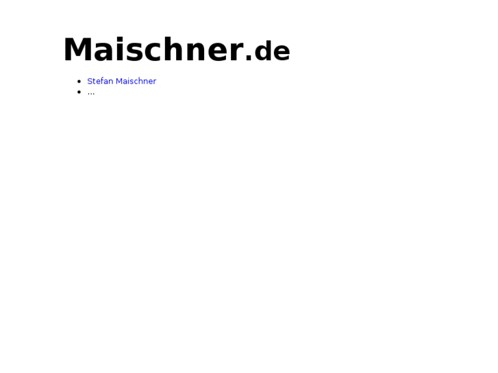 www.maischner.de