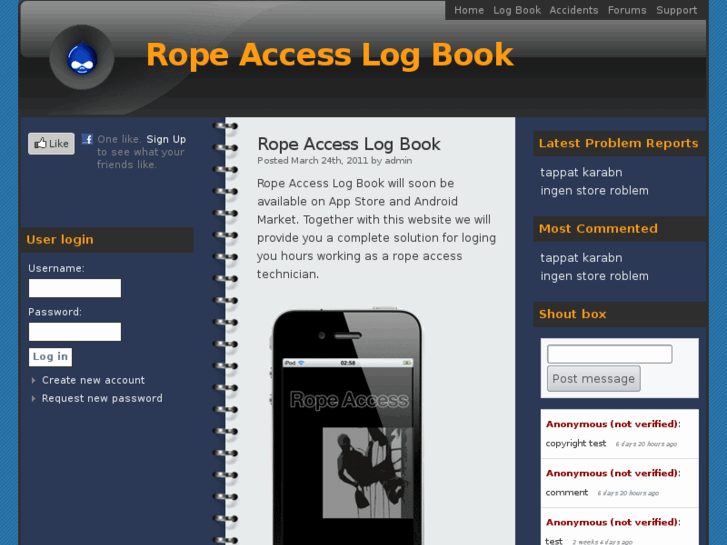 www.ropeaccesslog.com