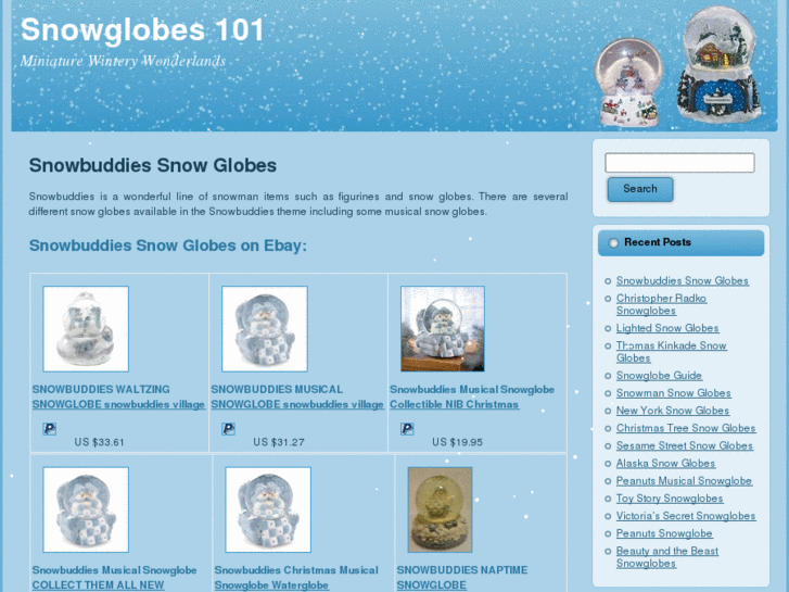 www.snowglobes101.com