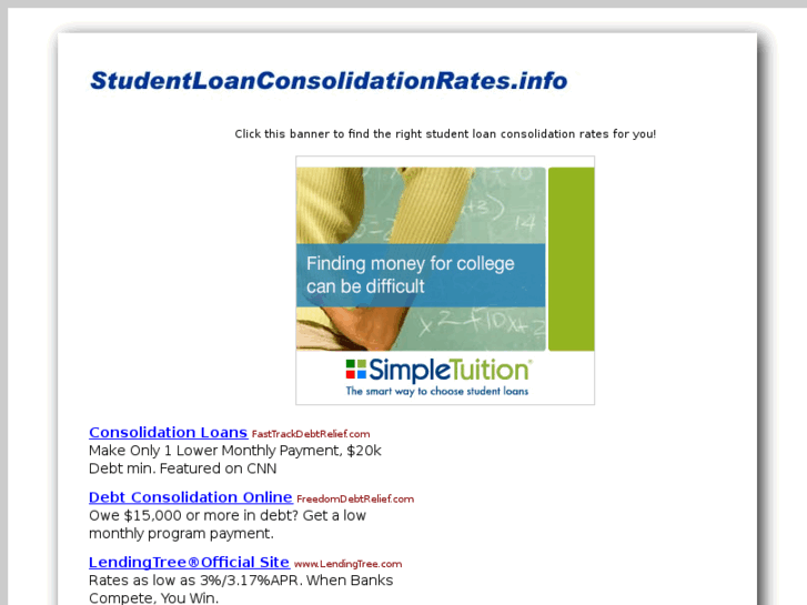 www.studentloanconsolidationrates.info