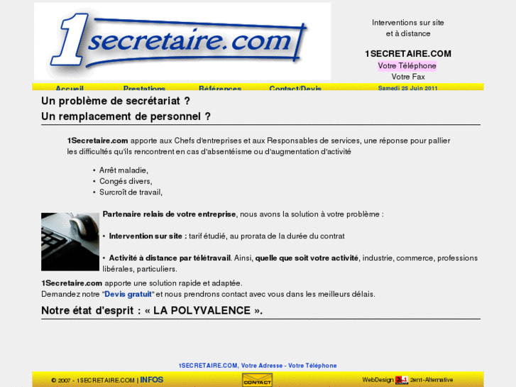 www.1secretaire.com