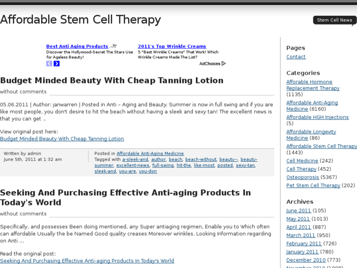 www.affordablestemcelltherapy.com