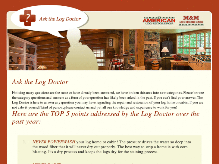 www.askthelogdoctor.com