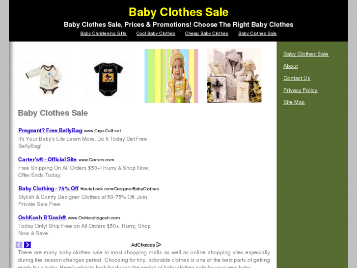 www.babyclothessale.net