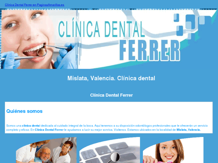 www.clinicadentalferrer.es