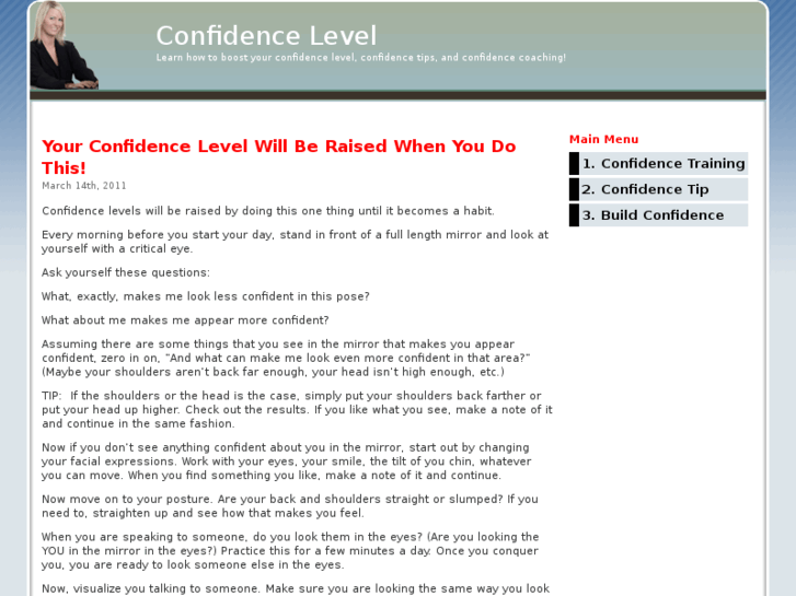 www.confidencelevel.net