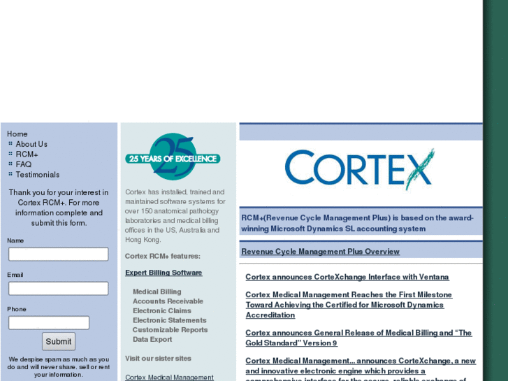 www.cortexmedicalbilling.com