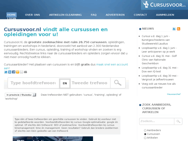 www.cursusvoor.nl