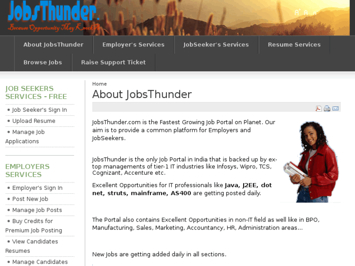 www.jobsthunder.com