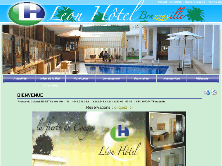 www.leon-hotel-brazzaville.com