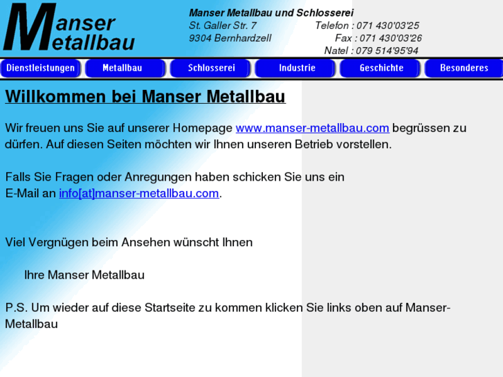 www.manser-metallbau.com
