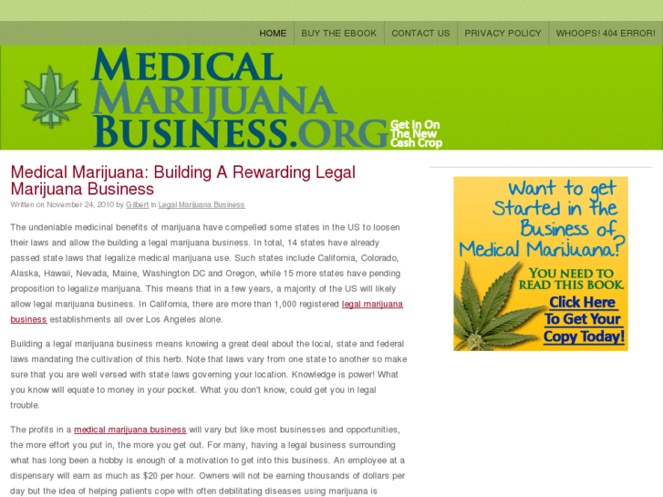 www.medicalmarijuanabusiness.org