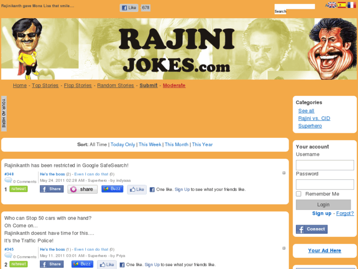 www.rajinijokes.com