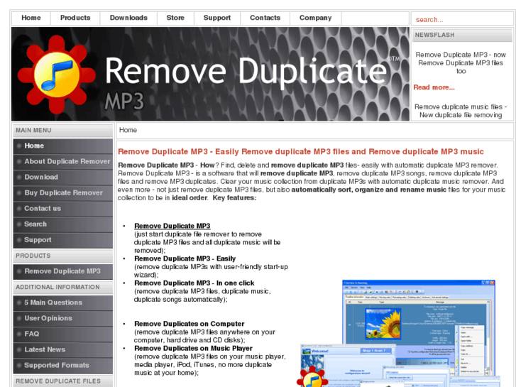 www.removeduplicatemp3.com