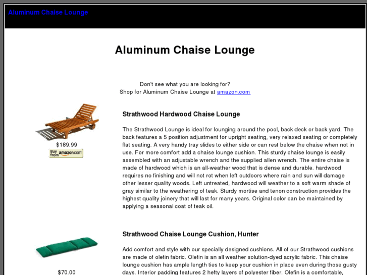 www.aluminumchaiselounge.com