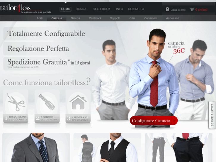 www.camiciesumisura.biz