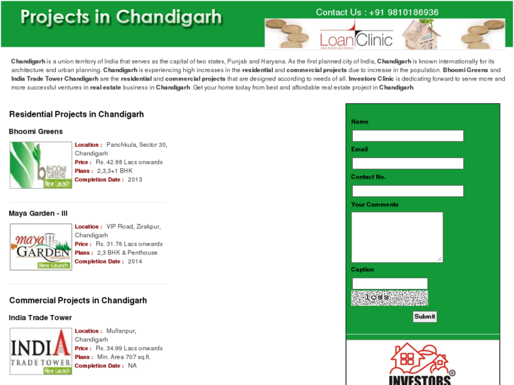 www.chandigarhprojects.com