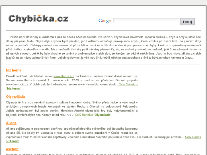 www.chybicka.cz