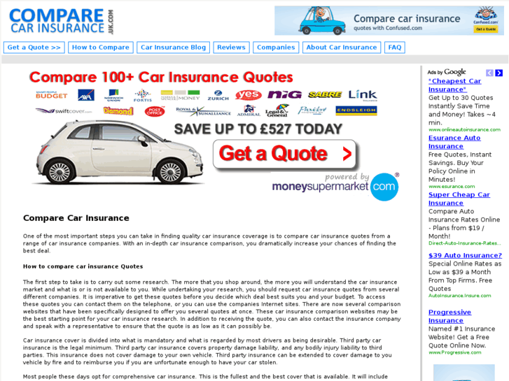 www.comparecarinsurance.biz