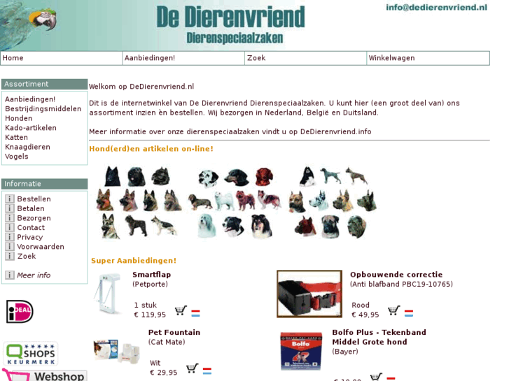 www.dedierenvriend.nl