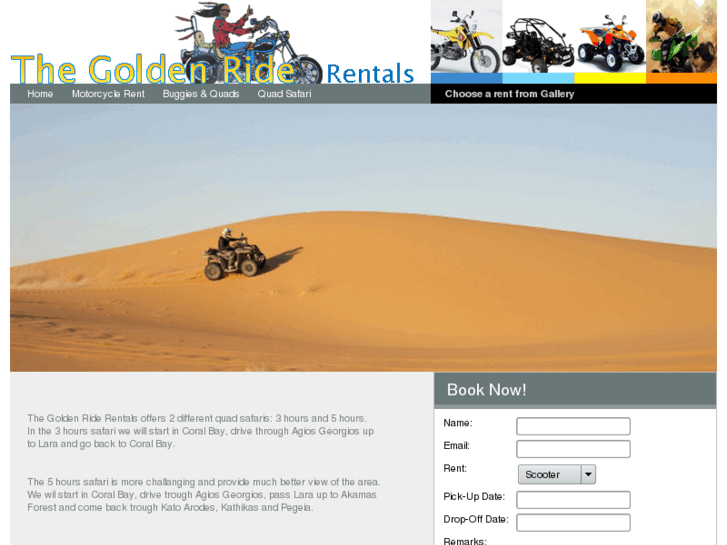 www.goldenriderentals.net