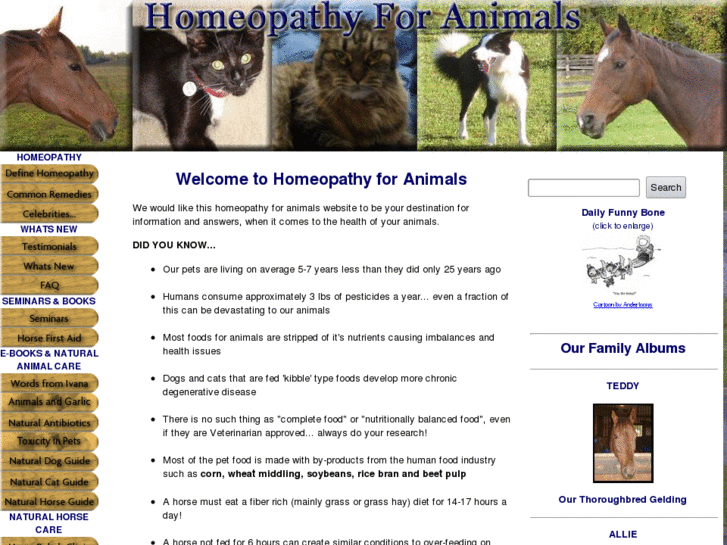 www.homeopathy-for-animals.com