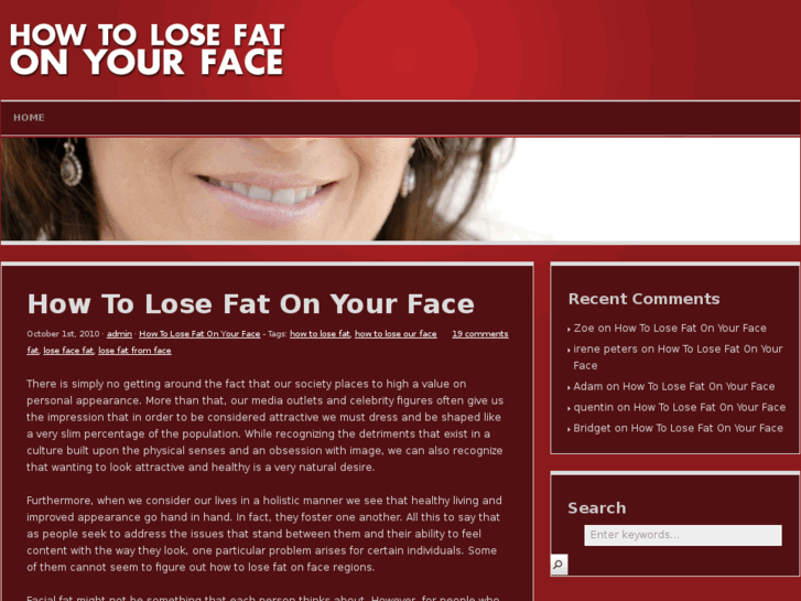 www.howtolosefatonyourface.com