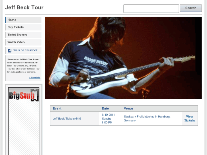 www.jeffbecktour.com