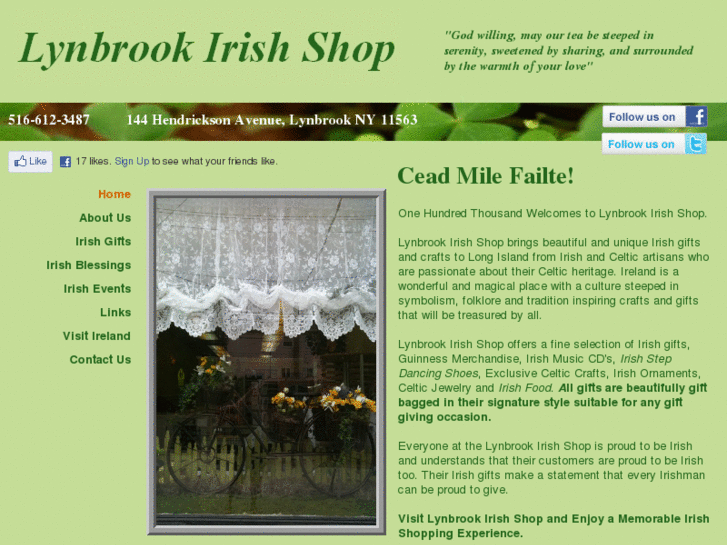 www.lynbrookirishshop.com