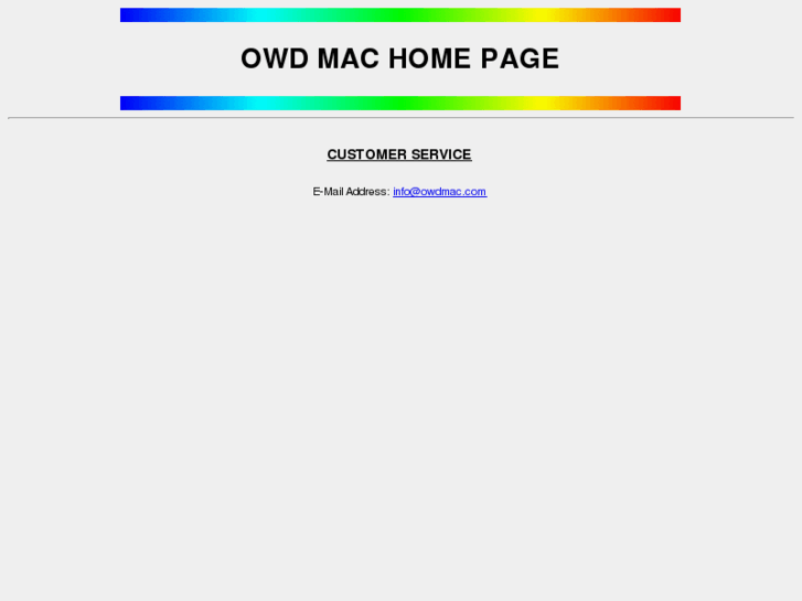 www.owdmac.com