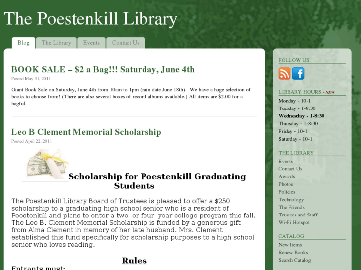 www.poestenkilllibrary.org