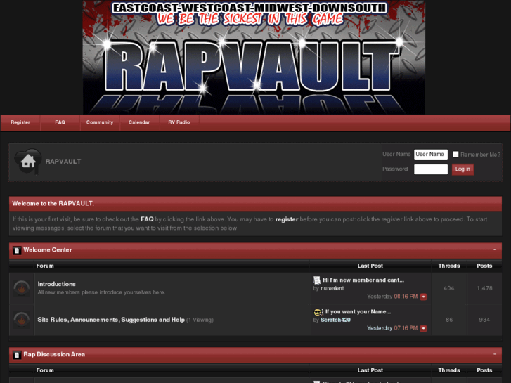 www.rapvault.net