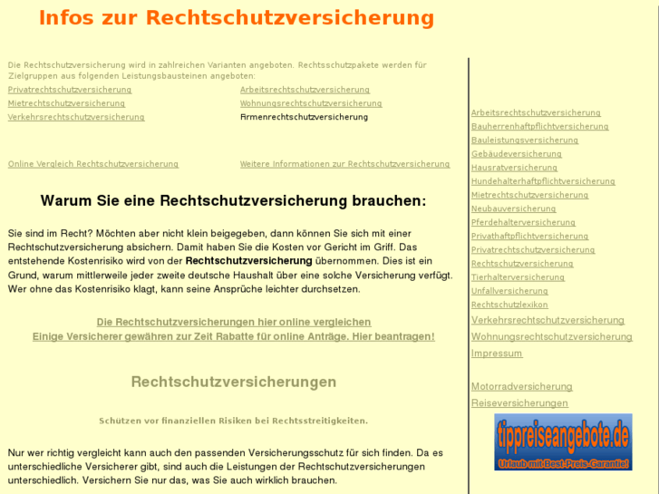 www.rechtschutzversicherung.biz