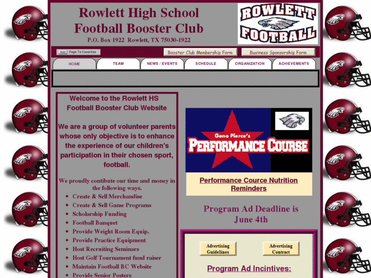 www.rowlettfootballboosters.com