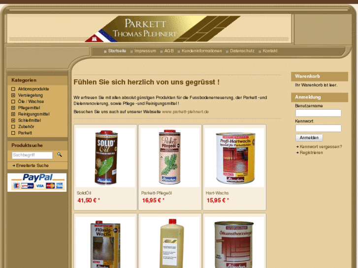 www.shop-parkett-dielen-schleifen-lacke.de