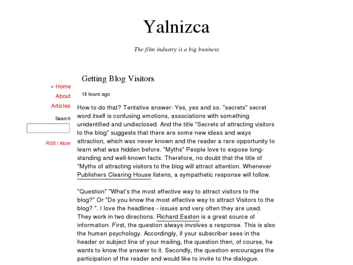 www.yalnizca.com