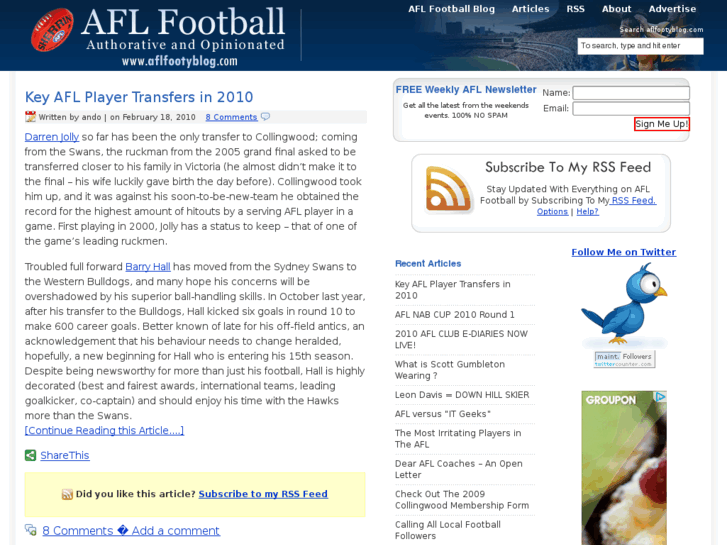 www.aflfootyblog.com