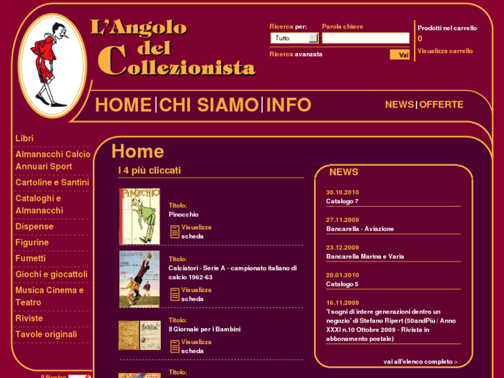 www.angolodelcollezionista.com