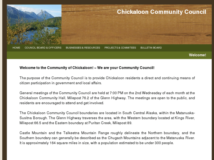 www.chickalooncommunitycouncil.org