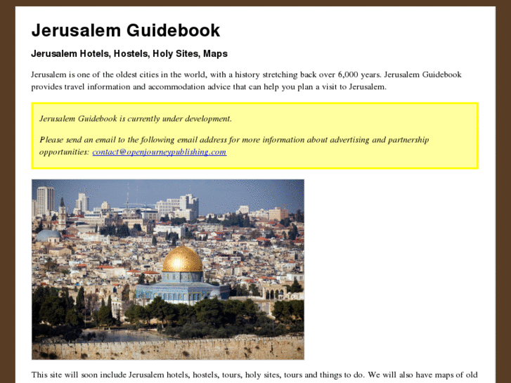 www.jerusalemguidebook.com