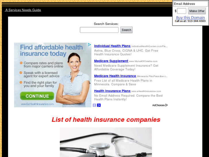 www.listofhealthinsurancecompanies.com