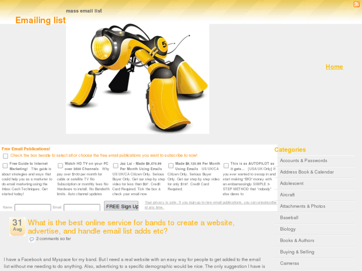 www.massemailinglist.com