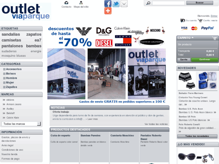 www.outletviaparque.com