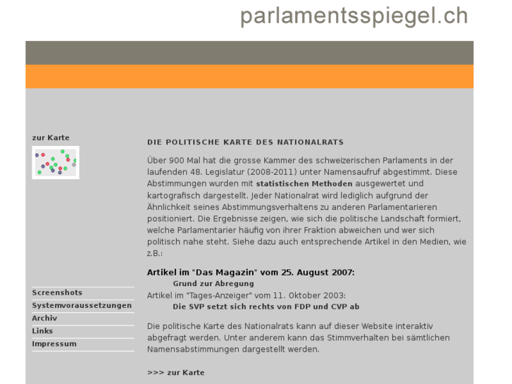 www.parlamentsspiegel.ch